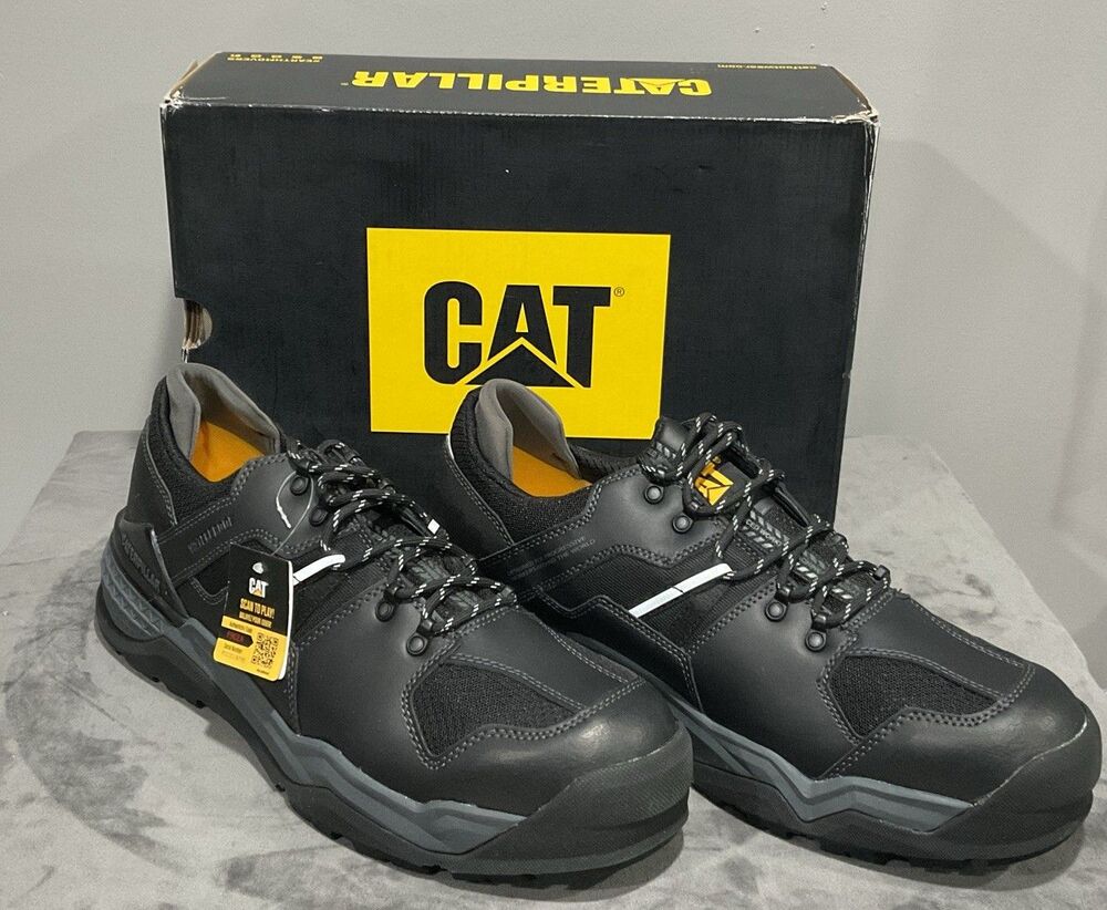 Cat Footwear Men’s Provoke LO Waterproof Alloy Toe Construction Shoes size 12